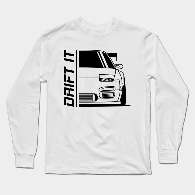 Drift It S13 Long Sleeve T-Shirt by GoldenTuners